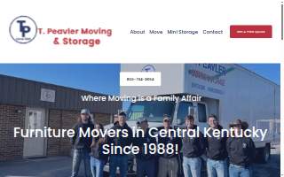 Peavler Moving & Storage LLC - Expanded Location - Danville website
