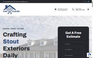 Stout Exteriors website