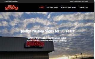 USA Signs LLC website
