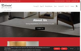 Colonial Interiors Paint & Floor Covering website