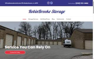 RobinBrooke Storage website