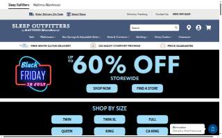 Sleep Outfitters of Elizabethtown website
