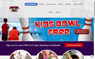 Strike & Spare B&B Lanes website