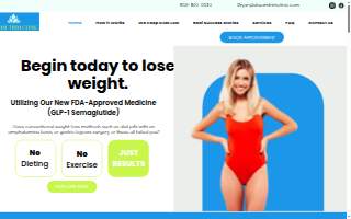 Dream Trim Clinic website
