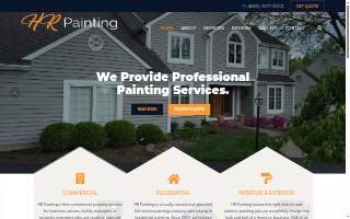 HR Painting LLC website