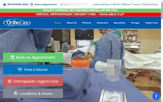 OrthoCincy - Edgewood website