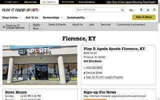 Play It Again Sports - Florence website