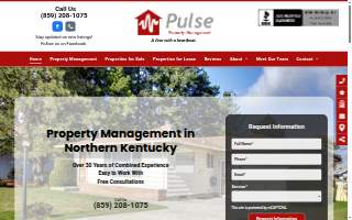 Pulse Property Management website