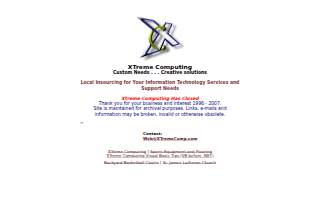 Xtreme Computer Performance website
