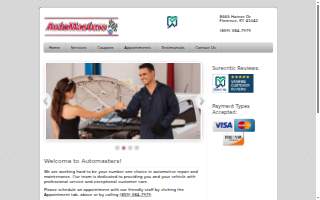 AutoMasters website