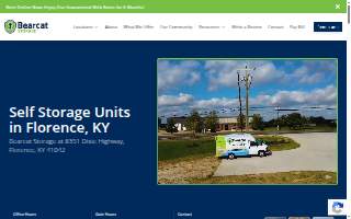 Bearcat Storage - Florence website