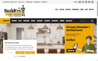 Builders Surplus website