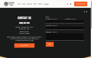 Counseling & Diagnostic Center website