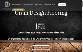 Grain Design Flooring of Florence website