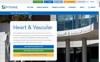 Heart & Vascular - Florence - St. Elizabeth Healthcare website