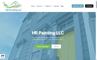 HR Painting LLC website