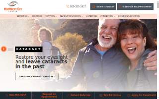 MidWest Eye Center of Florence website