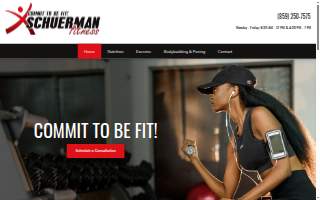 Schuerman Fitness website