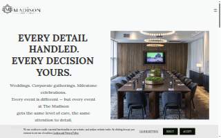 The Madison Event Center website