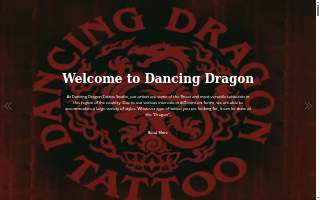 Dancing Dragon Tattoo Studio website