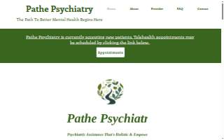 Pathe Psychiatry, LLC of Fort Campbell North website