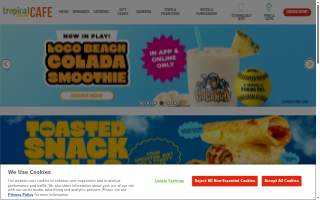 Tropical Smoothie Cafe of Fort Campbell North website