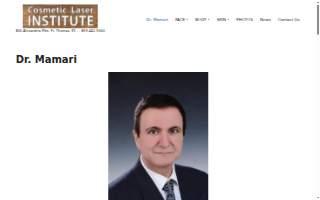 Cosmetic Laser Institute: Anthony Mamari MD website