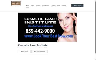 Cosmetic Laser Institute website