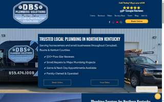 DBS Plumbing Solutions website