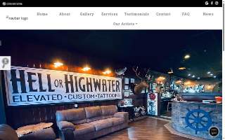 Hell or High Water Tattoo Shop of Fort Thomas website