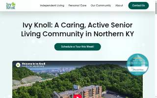 Ivy Knoll Senior Living Community of Fort Thomas website
