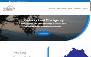 Kentucky Land Title Agency Inc of Fort Thomas website