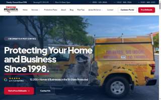 Perfection Pest Control of Fort Thomas website