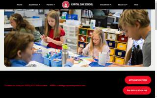 Capital Day School website