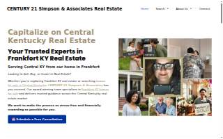 CENTURY 21 Simpson & Associates website