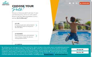 Commonwealth Credit Union of Frankfort website