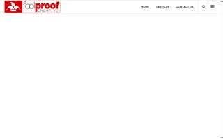 foolproof Creative website
