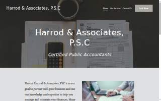 Harrod & Associates PSC website