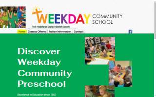 Weekday Community Preschool website