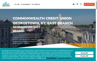 Commonwealth Credit Union of Georgetown website