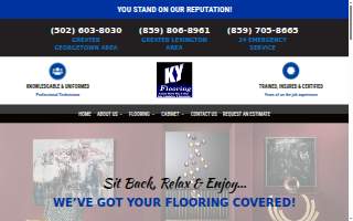 KY Flooring website
