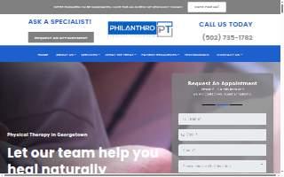 PhilanthroPT of Georgetown website