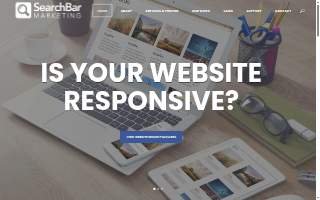 SearchBar Marketing website