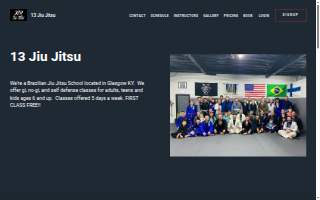 13 Jiu Jitsu website