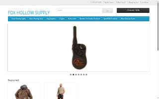 Fox Hollow Supply website