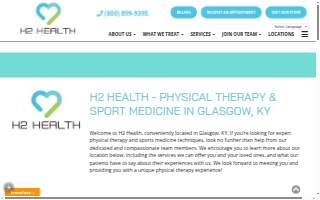 H2 Health- Glasgow website