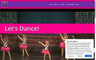 Ms Adrienne's Dance Studio website