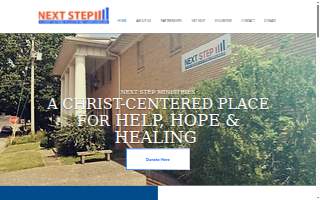 Next Step Glasgow website