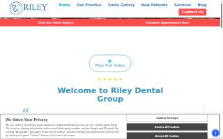 Riley Dental Group website