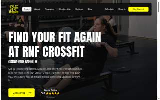 RNFCrossFit website